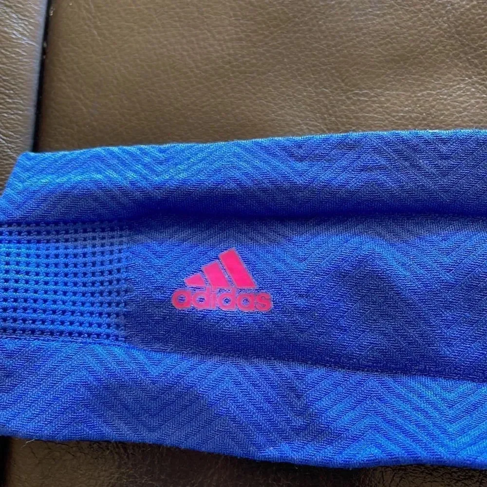 Adidas kids blue headband